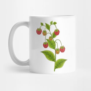 Raspberry Art Mug